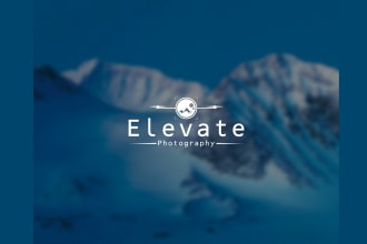 design signature photography logo for your photo branding