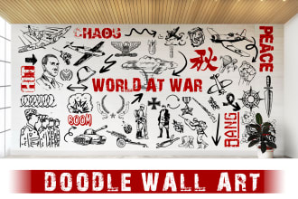 create wall art canvas mural decal wallpaper,