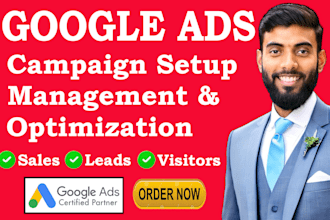 setup google ads campaign manage search ads PPC campaign