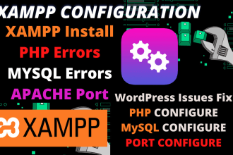 fix your xampp server apache mysql phpmyadmin  and localhost