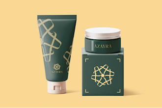 design a luxury minimalist logo for skincare brand