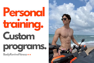 be your fitness trainer, personalized workout plans