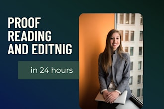 proofread and edit your document