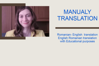 translate lesson from school books, didactic resources and  proofreading