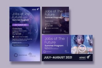 do a business, invitation, real estate flyer design