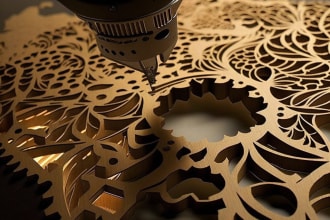 create dxf file for laser cut