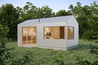 create realistic interior, exterior render