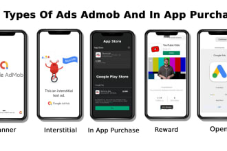 integrate of admob ads or iap your unity project ios and android app