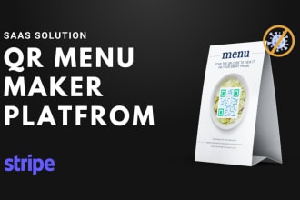 create a qr menu maker saas digital menu platform