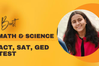 be your online math tutor for sat, act, ged, and other exams