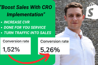 implement proven changes to boost your conversion rate on shopify
