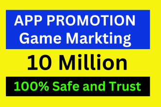 do app promotion and game marketing for engagement