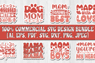 design typography svg stickers and labels for your business