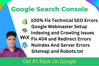 fix google search console, index coverage issue, 404 errors