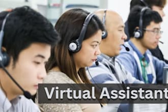 be your professional virtual assistant for your business
