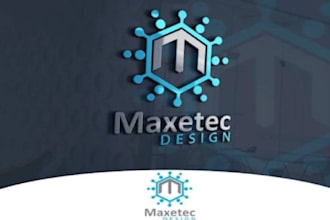 be maker of professional modern business identity