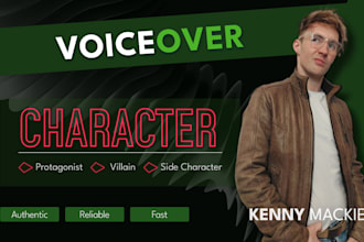 be you male character voice actor