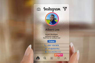 design transparent business card, or transparent plastic