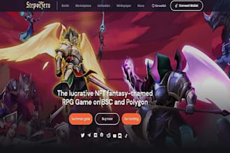 create nft game blockchain crypto game play to earn metaverse game