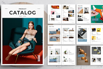 make profesional product catalog for you
