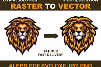 redraw, vectorize and vector tracing or image to vector