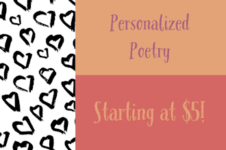 write a personalized poem for you