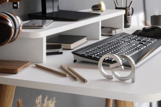 do realistic 3d modeling and rendering of furniture designs