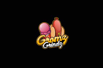 make food trailer and rainbow logo