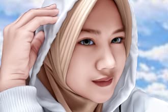 smudge digital painting art