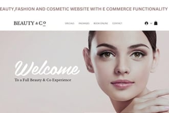 build a modern clothing and fashion shopify store or website