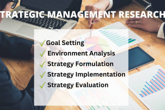 do strategic management, marketing and hrm reports