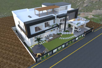 do your house exterior and interior designing