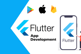 develop flutter apps with firebase for android and ios