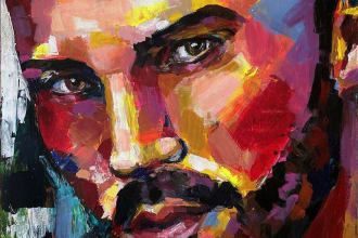 do digital oil painting art portraits for you