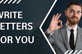 write a professional convincing letter within no time