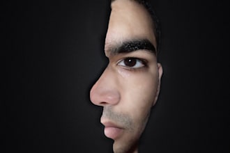 manipulate your portrait in a creative way