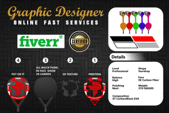 do padel racket design for your brand