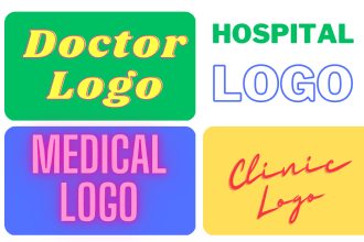 do doctor logo design, medical brand design for clinics, hospitals, healthcare