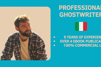 be the perfect ghostwriter for your ebook