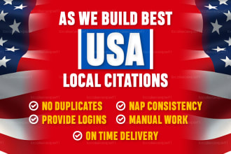 build top USA local citations