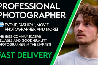 be your event or movie photographer