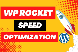 increase speed optimization, google pagespeed and gtmetrix with wp rocket