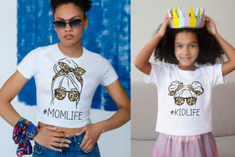 hand draw beautiful shirt designs for you