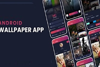 develop app wallpapers for android