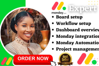 setup monday automations, project management, integrations crm