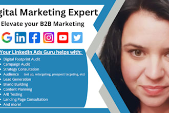 maximize the linkedin ads platform and holistic digital footprint