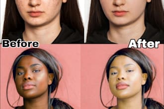 expert portrait photo retouching