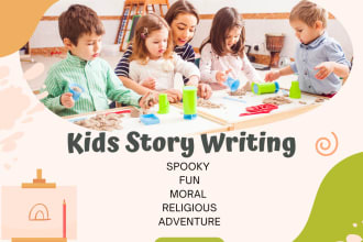 write moral, educational, fictional, horror stories for you