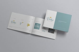 design a professional brand guideline for your business