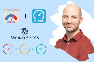 increase wordpress website speed optimization with gtmetrix, google speed page